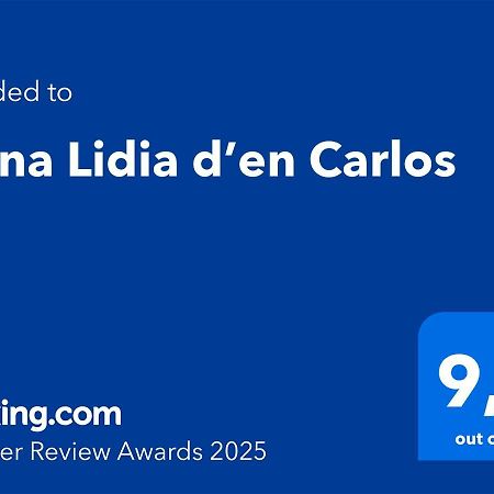 Ca Na Lidia D'En Carlos La Mola Eksteriør billede